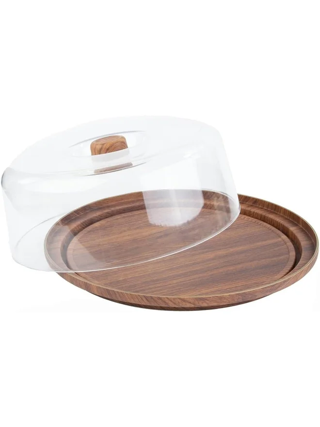 إيفيلين EVELIN Cake Serving Tray With Cover 10503M